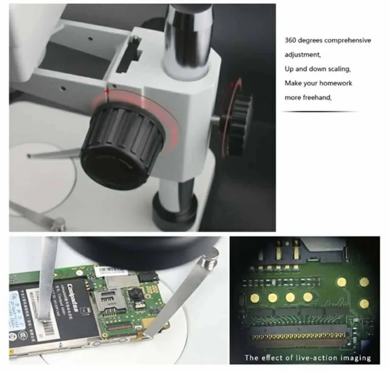 Jyrkior бинокулярный Солнечный свет SZM1490-B8SL14X-90X непрерывное Масштабирование стерео микроскоп для мобильного телефона материнская плата ремонтный инструмент