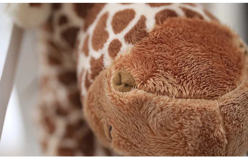 1 шт. 25 см Симпатичные лесных животных жираф плюшевые игрушки мягкие детские палец Жираф Куклы прекрасные игрушки для детей подарок на день