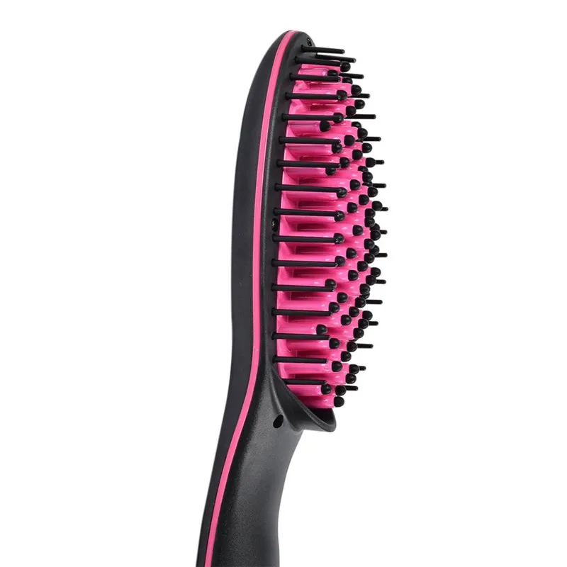 

Professional LCD Display Fast Hair Straightener Comb No Harm Hair Electric Smooth Hair Straight Brush for Salon Hair Styling