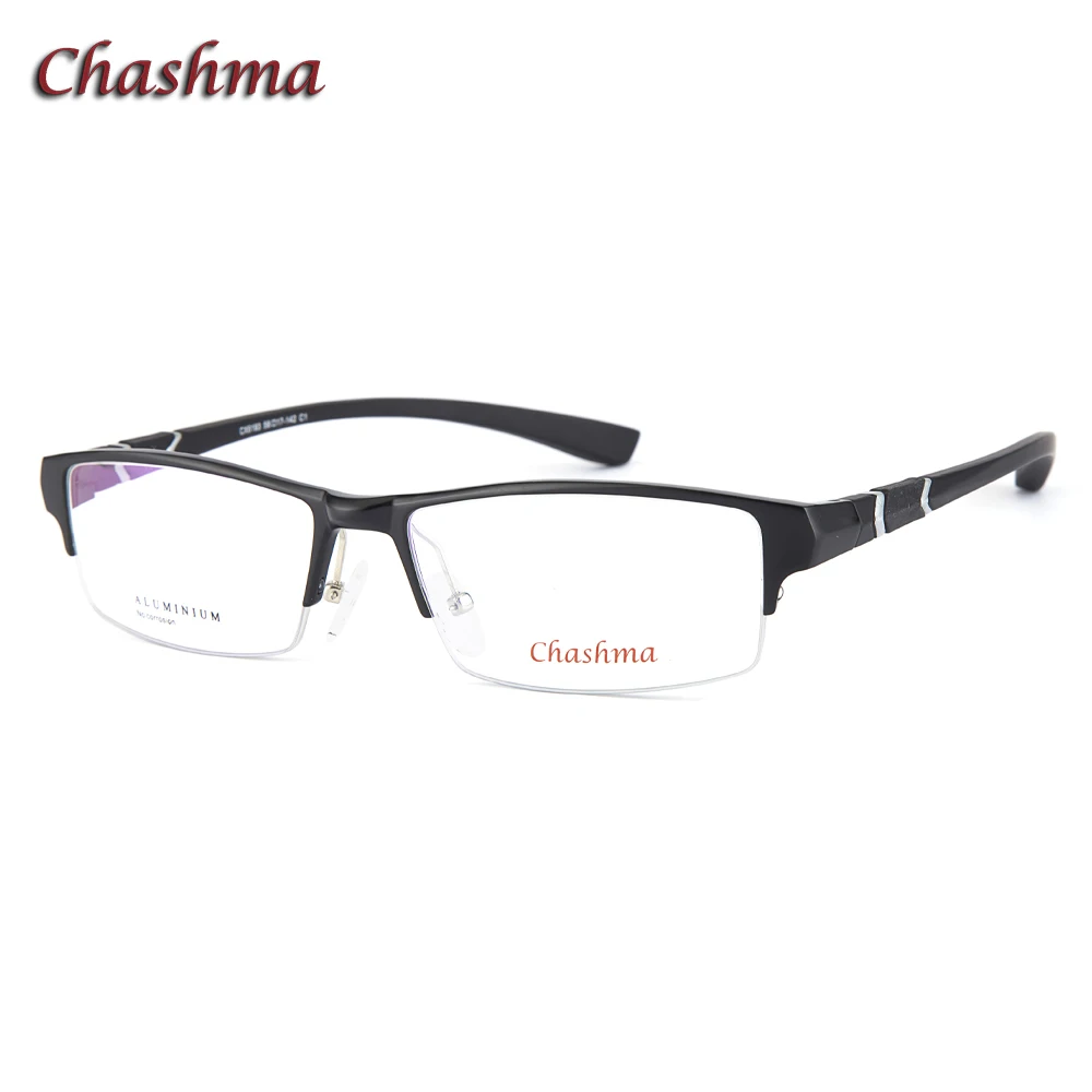 Брендовые дизайнерские качественные очки Chashma в оправе из алюминиево магниевого