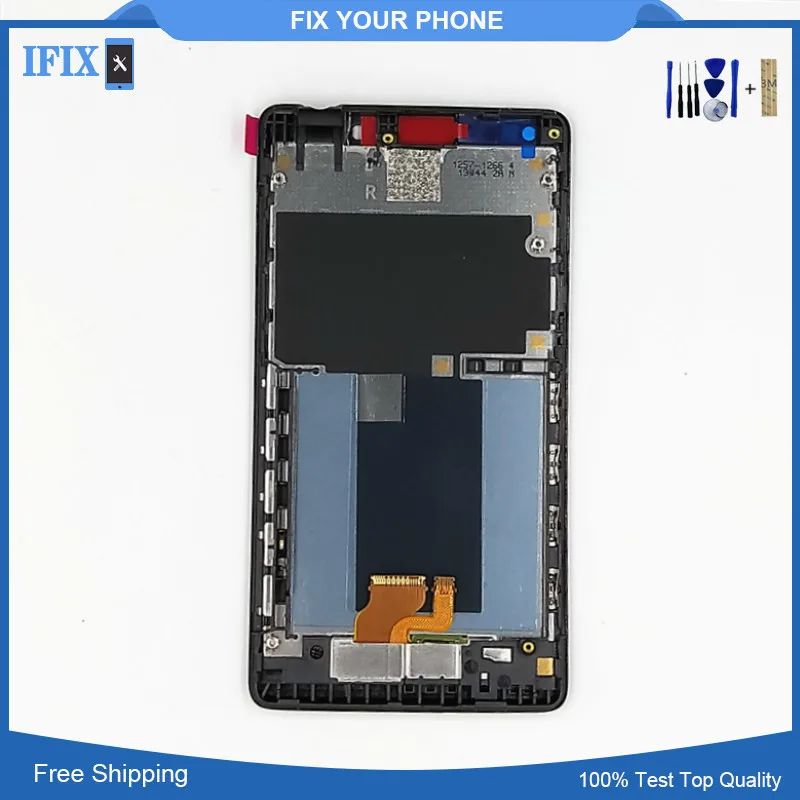 

For Sony Xperia T LT30 LT30i LT30P LCD Display with Touch Screen Digitizer Assembly 1280x720 LCD with Bezel Frame