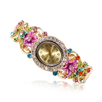 

Gofuly 2020 Elegance Brand Luxury Rhinestone Women Lady Watches Bracelet Watches Quartz Wrist Watch Relogio Feminino Gift
