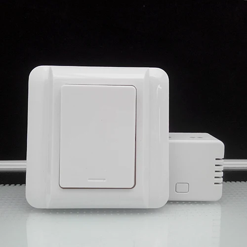 Augreener Wall Switch Self Powered Wireless Remote Control Light No Cabling For Installation Battery-free Cordless Switch Augreener Wall Switch Self Powered Wireless Remote Control Light No Cabling For Installation Battery-free Cordless Switch