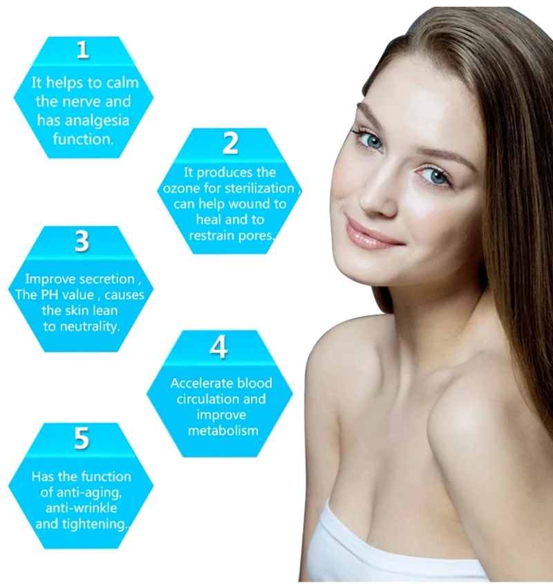 Massageador de Cabelo Tubo de Vidro de Alta Portátil Handheld Freqüência Máquina Facial Eletrodo Wand Spa Endurecimento Local Acne Rugas Cuidados 15 Portátil Handheld Massageador de Cabelo Tubo de