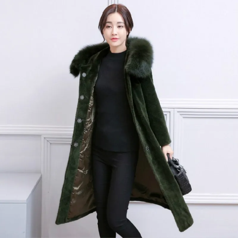 2018 New Hot Sale Woman Wool Coat High Quality Winter Jacket Women Slim Woolen Long Cashmere Coat Cardigan Jackets Elegant Blend
