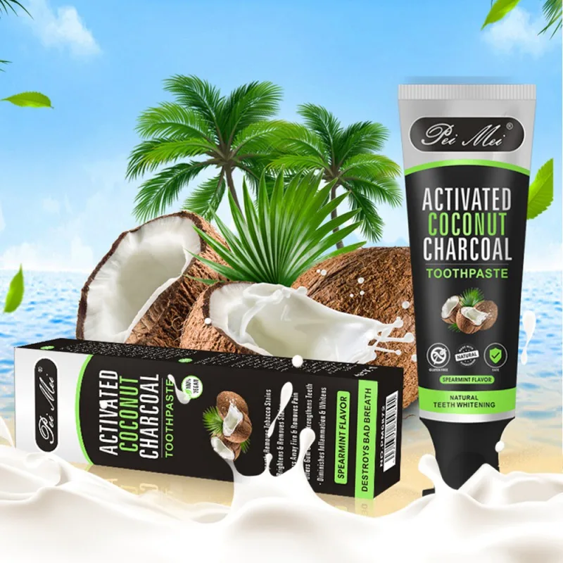 

2019 Natural Bamboo Activated Charcoal Teeth Whitening Cleaner Toothpaste Tooth Care Oral Hygiene Dental Cleaning
