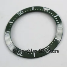 Высокое качество 39,7 мм зеленый керамический Безель вставить сделано фабрика Parnis B4