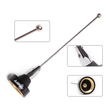 

Abbree NC-450M UHF 400-520MHZ Frequency Super Suction Magnetic Mount with 18 cm Antenna Coaxia Cable RG-58U For Car Radio