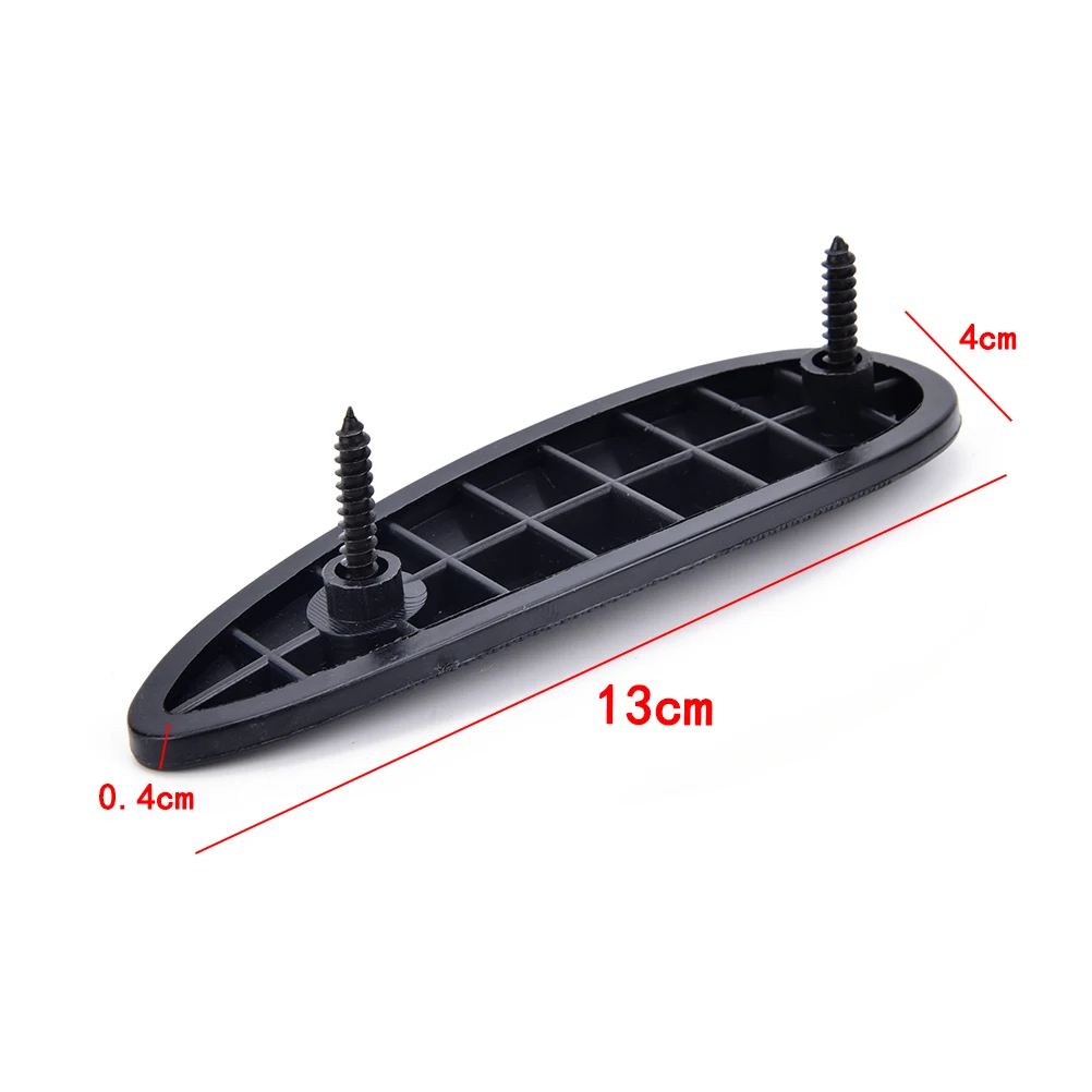 1 компл. прочный Пластик Нескользящие Ribbed Slip затыльник с шуруповерт приклад нежный Подушки push площадку принадлежности для охоты
