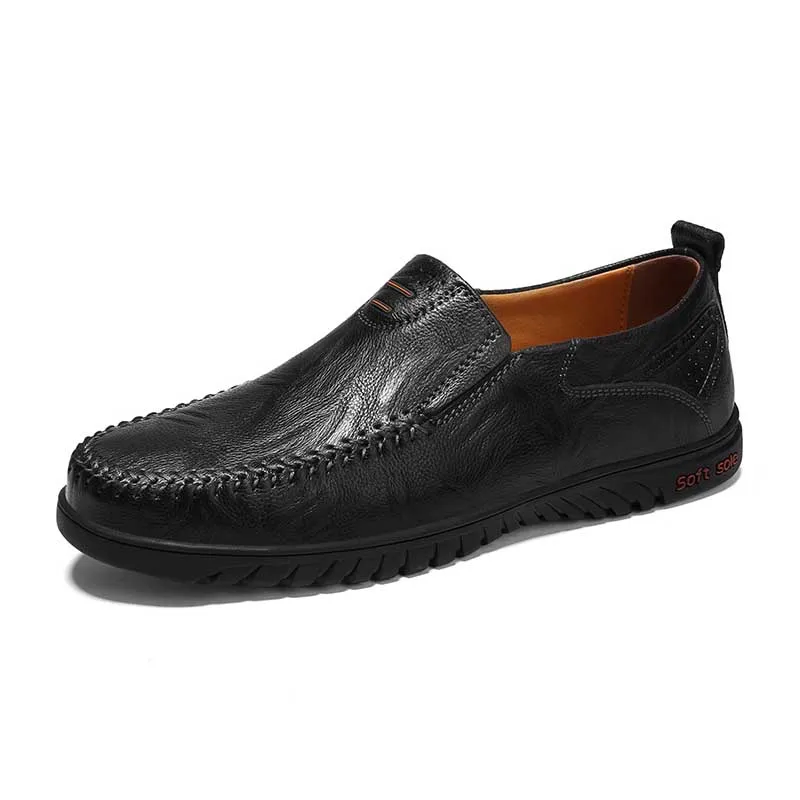Summer Men Casual Shoes Genuine Leather Breather Soft Brand Men Driver Loafers Moccasins Designer Shoes Comfortable Sneakers