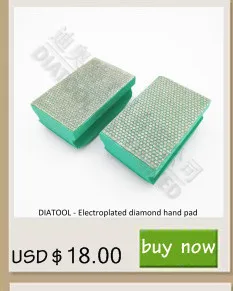 DIATOOL Galvanizados Diamante Polimento Pad Mão 90X55