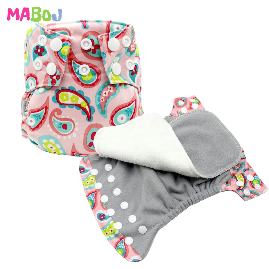 MABOJ подгузники для новорожденных, AIO тканевые подгузники, детские подгузники из бамбуковой ткани, водонепроницаемые удобные подгузники, все в одном, Прямая поставка - Цвет: NBD2-10