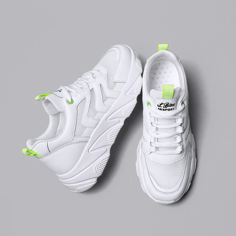 OLOMM/Модная спортивная обувь на платформе Женская летняя дышащая из сетчатого