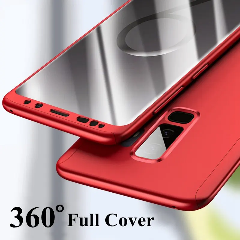 360 Полный Чехол для samsung s10 5G Note10 Pro s9plus s8plus Жесткий ПК чехол КРЫШКА ДЛЯ samsung Galaxy s8 s9 s10 плюс A20 A50 M20 чехол