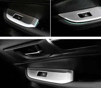 

Chrome Interior Window Lift Button Frame Trim For Subaru Outback 2015 2016 LHD