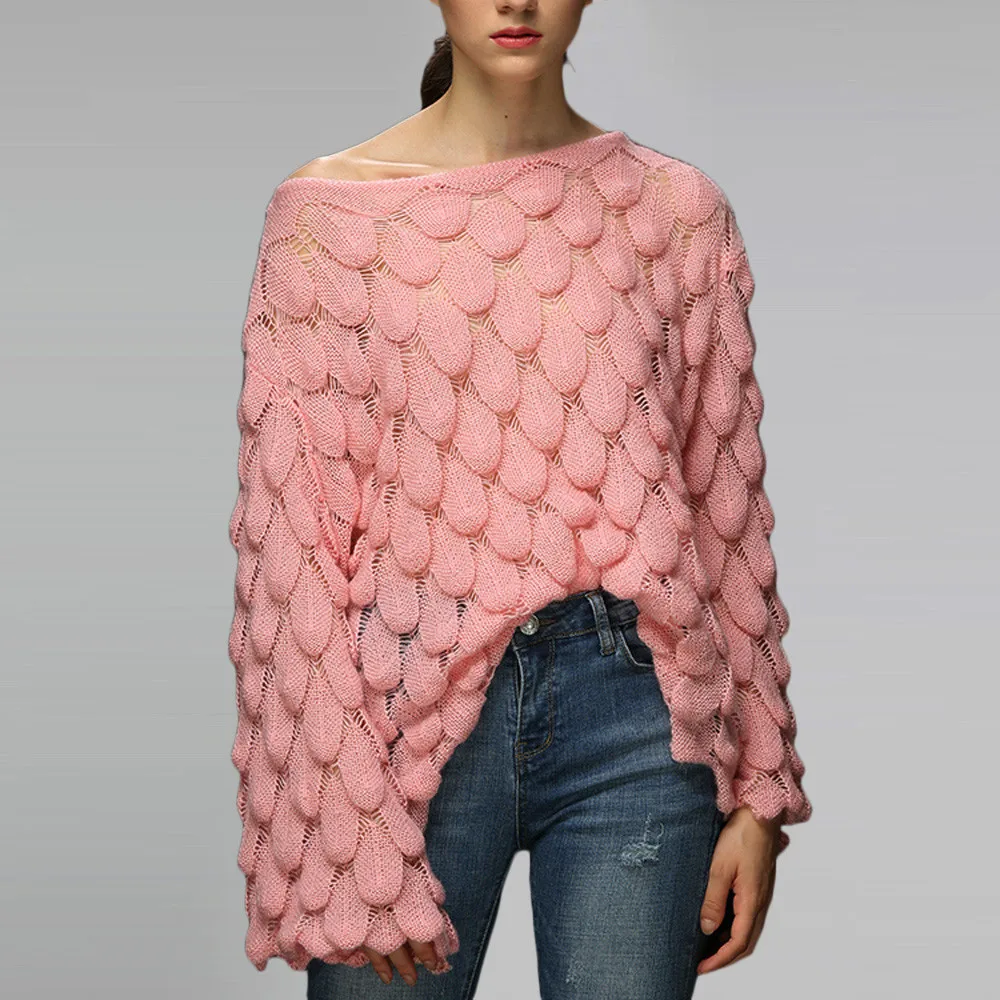Осень-зима, женский свитер, пуловер,, вязанные одноцветные свитера с круглым вырезом, топы, Повседневная вязаная одежда, свитер для женщин, Pull Femme