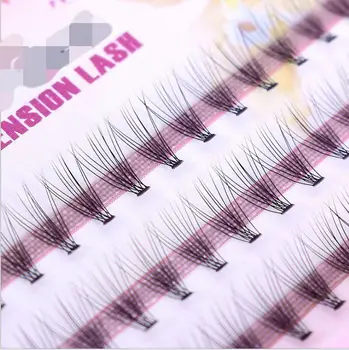 

60 PCS fake eyelashes 10d 0.05 C curl false individual eyelashes eyelash extension 8-12mm makeup individual lashes non magnetic