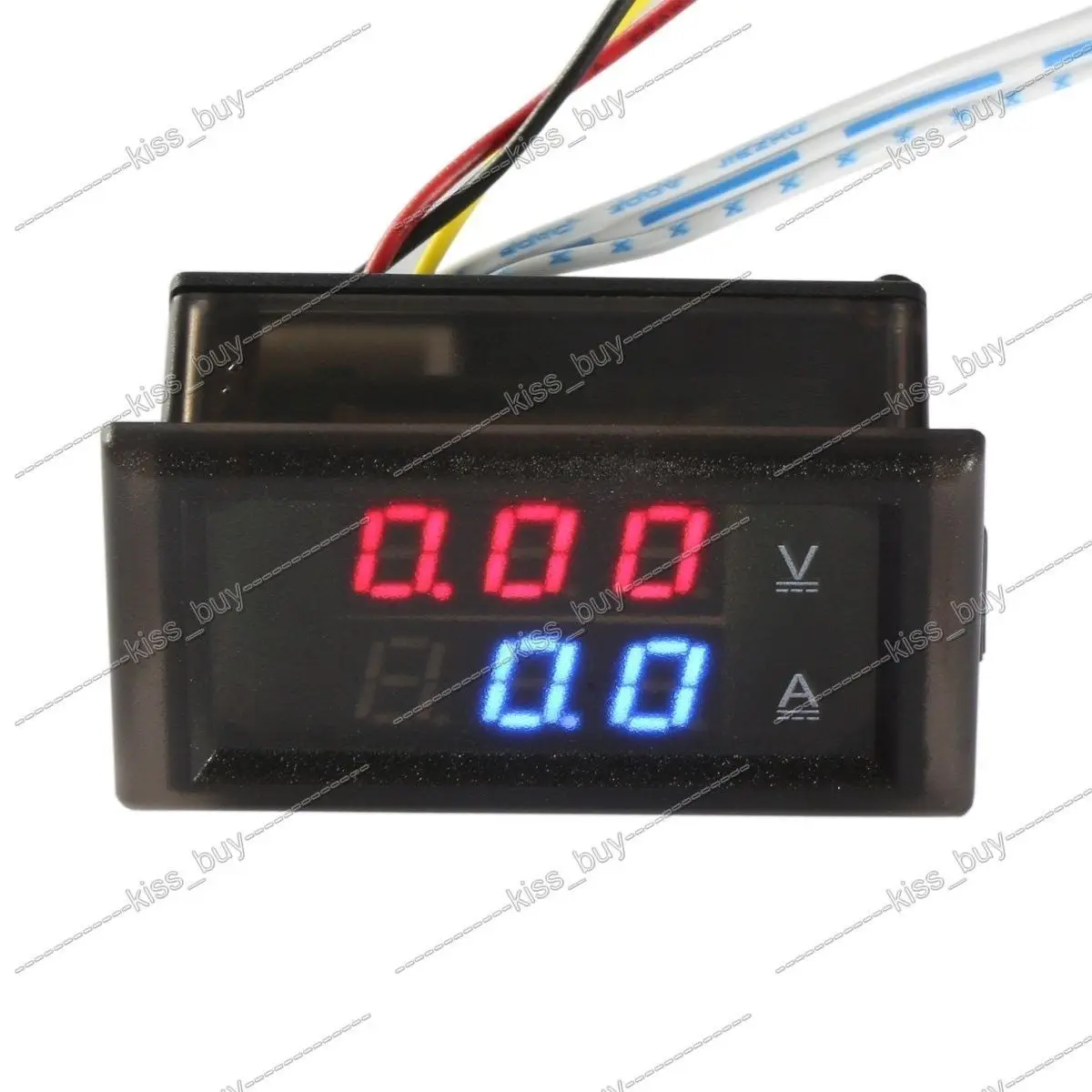DC 100V 100A Digital LED Voltmeter Ammeter Charge /discharge Monitor 12V 24V CAR 