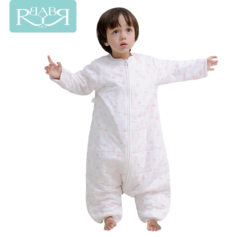 Buy  0-6years Baby Sleeping Bag official store Sleepware baby girls blanket bathrobe Cotton children kid