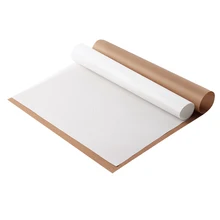 Многоразовый коврик для выпечки, термостойкий тефлоновый лист для выпечки, клееная бумага, термостойкая подкладка, антипригарное покрытие для барбекю на открытом воздухе