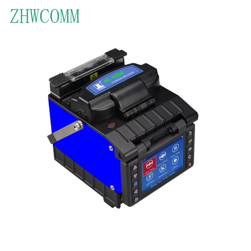 

ZHWCOMM Brand New Original Color LCD display KL-520E Optical Fiber Fusion Splicer FTTH Fiber Optic Splicing Machine