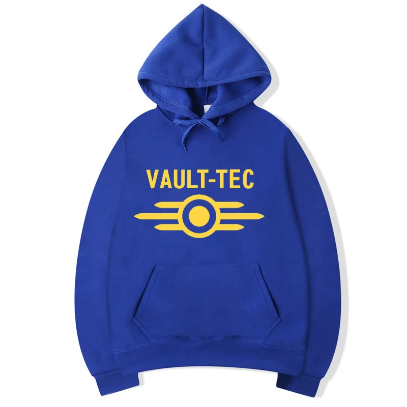 

Vault Tec logo Gaming Video Game Fallout 2 3 4 Hoody Sweatshirts Men Classic Casual Fleece Hoodies Jumper Pullover Tracksuits