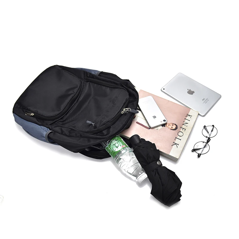 Mochila de viaje de nailon impermeable de 15,6 pulgadas, Mochila para ordenador portátil, Mochila escolar para niñas adolescentes Mochila de viaje de nailon impermeable de 15,6 pulgadas, Mochila para ordenador portátil, Mochila escolar para niñas adolescentes
