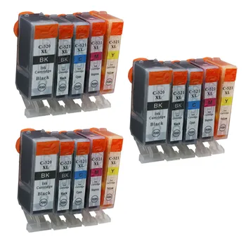 

Ink Cartridge PGI 520 CLI 521 Replacement For Canon Printer PIXMA IP3600 IP4700 MX860 MX870 MP540 MP550 MP560 MP620 MP630 Inkjet