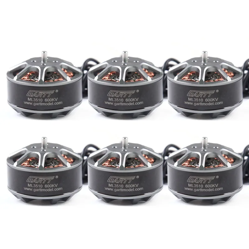 

6 PCS GARTT ML 3510 600KV Brushless RC Motor For Multicopter Quadcopter Hexacopter Drone