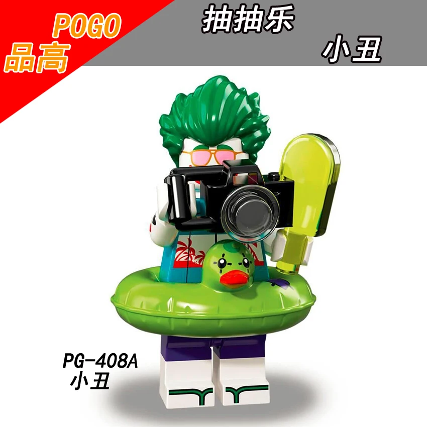 

Legoing Supers hero Movie Batman Small figure PG408A Joker Toys For Children DIY Building Block Model Compatible Legoings Marvel
