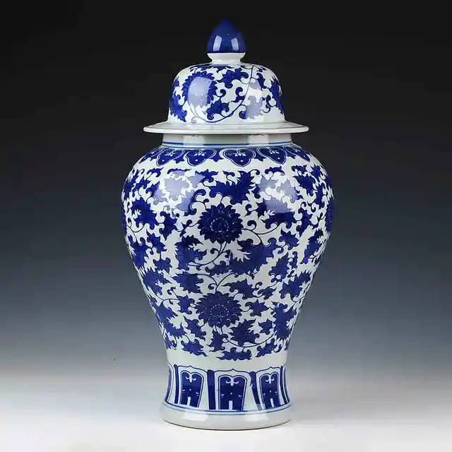 Decorative Jars And Vases Chinese Reproduction ceramic ginger jar vase Antique Porcelain 36 Decorative Jars And Vases Chinese Reproduction ceramic ginger jar vase Antique Porcelain 36
