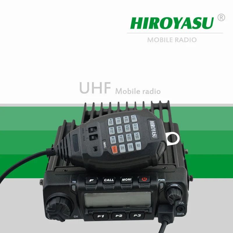 HIROYASU MH-370 UHF 400-490mhz 45watt 200 kanálů auto rádio nádraží mobilní rádio