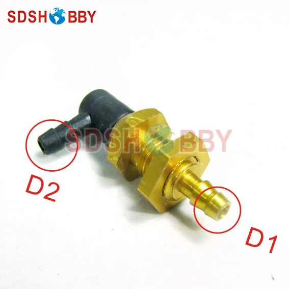 6starhobby L образный масляный барабанный Соединитель/более полная насадка D4x M8|nozzle