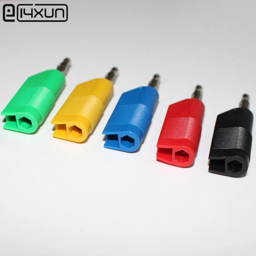 High Quality 4mm Banana Plug Large Current Shrouded Stackable Connector