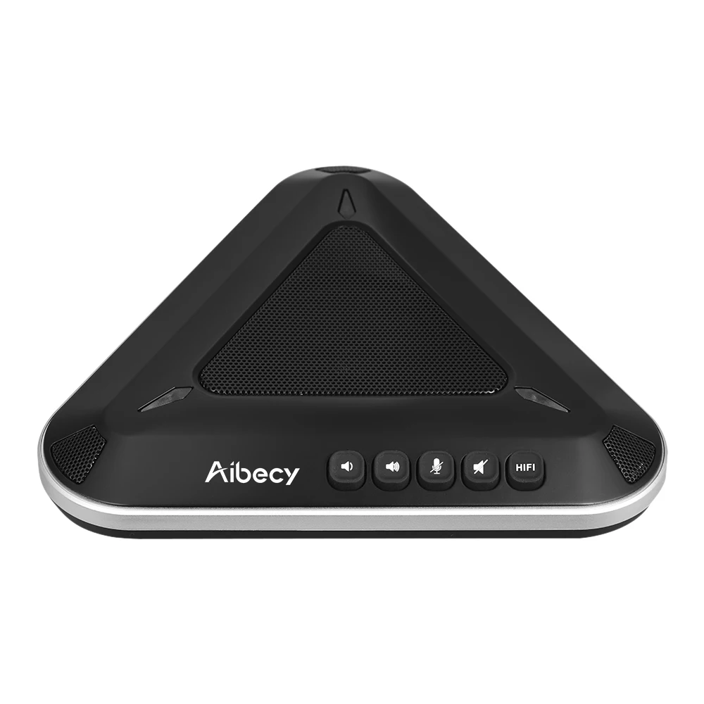 Aibecy MST-A1S USB видео конференц-микрофон спикерфон 360De аудио звукосниматель Поддержка Skype MSN QQ для компьютера мобильного телефона