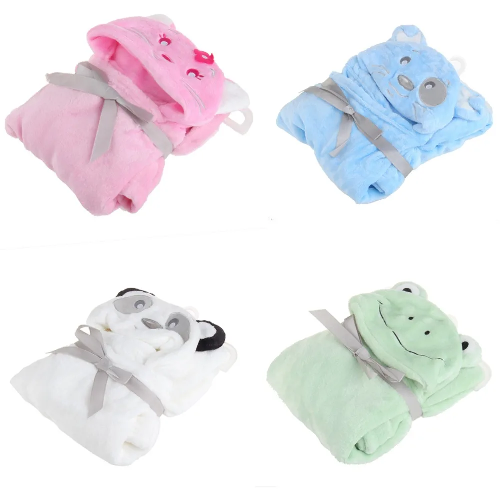 Soft Baby Towels Animal Shape Hooded Towel Lovely Baby Bath Towel High