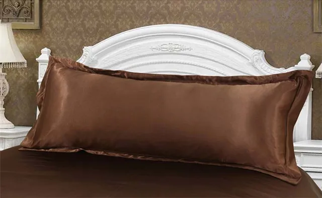 coffee color luxury silk satin pillowcase twin queen king size king size satin pillowcase