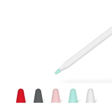 8 шт. немой силиконовый сменный наконечник чехол колпачок для наконечника кожи для Apple Pencil 1-й 2-й стилус ручка для тачскрина