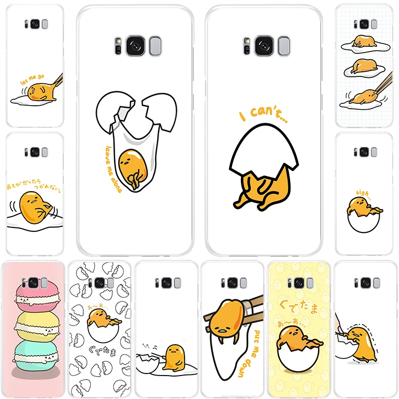

cute lovely gudetama lazy egg SOFT TPU phone case for Samsung Galaxy S10 S10plus S10lite S9 S9plus Note9 Note8 S8 S8Plus S7 S6