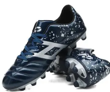 Новые подростковые износостойкие футбольные ботинки удобные амортизирующие Молодежные футбольные тренировочные ботинки размер 30-36 - Цвет: Слоновая кость