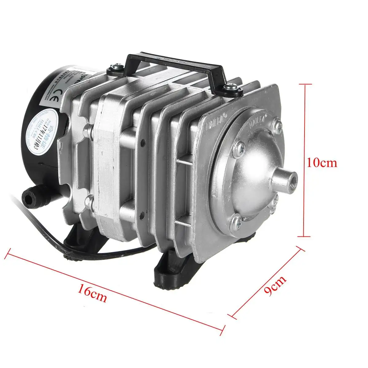 Preise 45 W 220 V 70L min Elektromagnetische Luft Kompressor Pumpe Sauerstoff Aquarium Fischteich Kompressor Hydroponischen Luft Belüfter Pumpe ACO 318