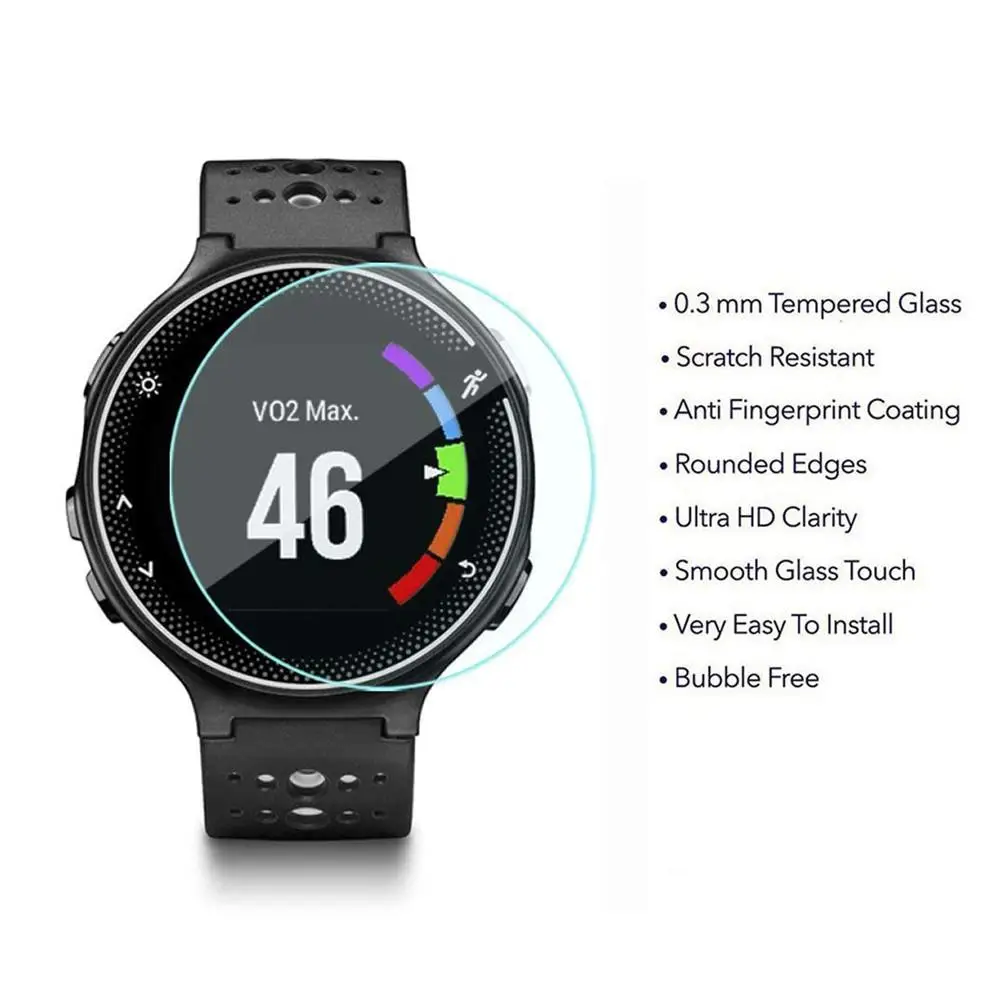 2 шт./упак. для Garmin Forerunner 235 735 935 225 230 630 Смарт часы из закаленного стекла 9H 2.5D