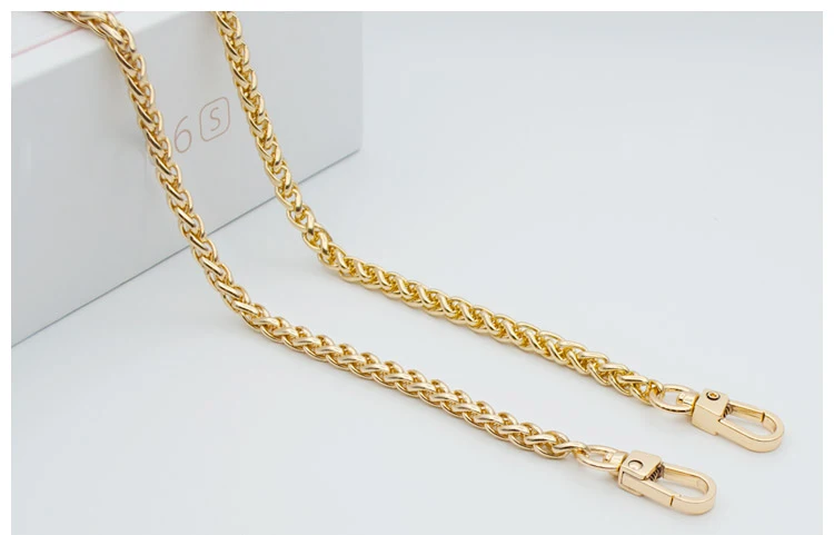  woman fashion bags accessory chain fashion new wallet accessroies chain handbag Solid Chain handle shoulder bag strap (3)