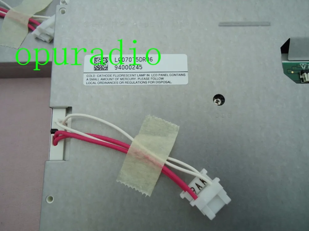 LQ070T5DR06 screen LCD display for Audi A4_