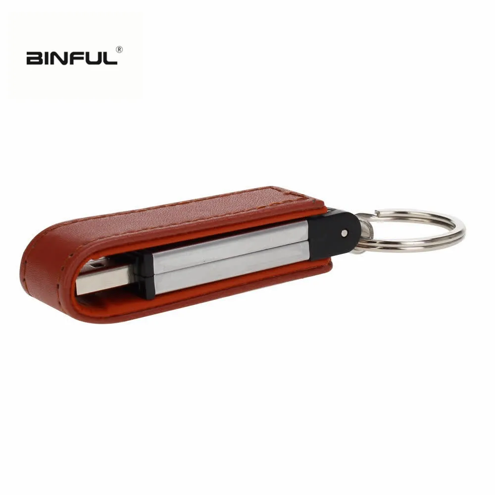 USB 2,0 кожаный usb флэш-накопитель 4 ГБ 8 ГБ Флешка 16 ГБ флеш-накопитель 32 Гб 64 Гб 128 ГБ Коммерческая usb карта памяти Пользовательский логотип