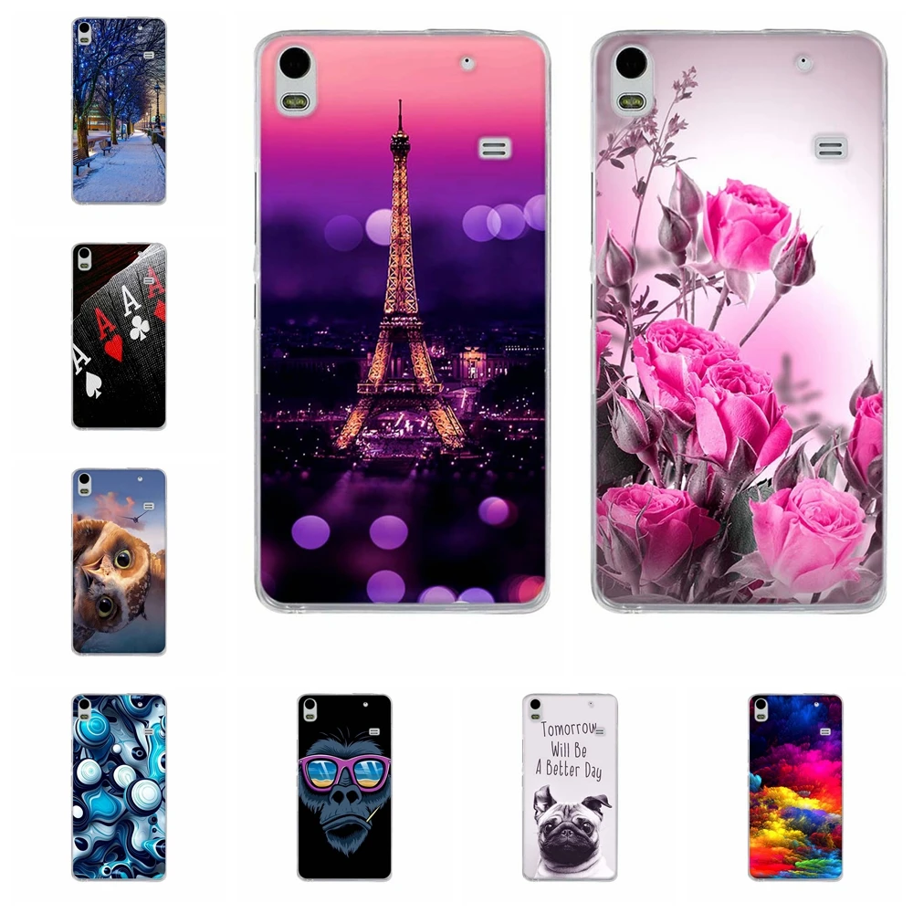 

Luxury Case For Lenovo A7600 Case Cover Soft TPU Protective Back Print Cover For Lenovo S8 A7600 A 7600 Phone Case Silicon funda