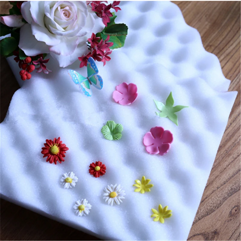 Flower Drying Pads Sponge Mats Sugar Fondant Cake Mat Fondant Decorating Tools Cake Mold