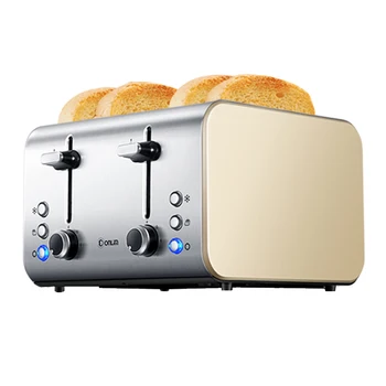 

Toaster Fully automatic stainless steel Household Multifunction Spit driver Breakfast machine thaw Barbecue machine