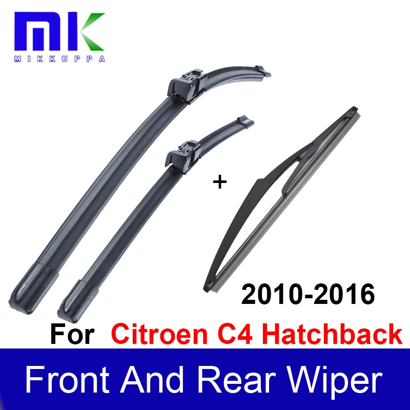 Fit CITROEN C4 L 12.2011-> Front Flat Aero Wiper Blades 