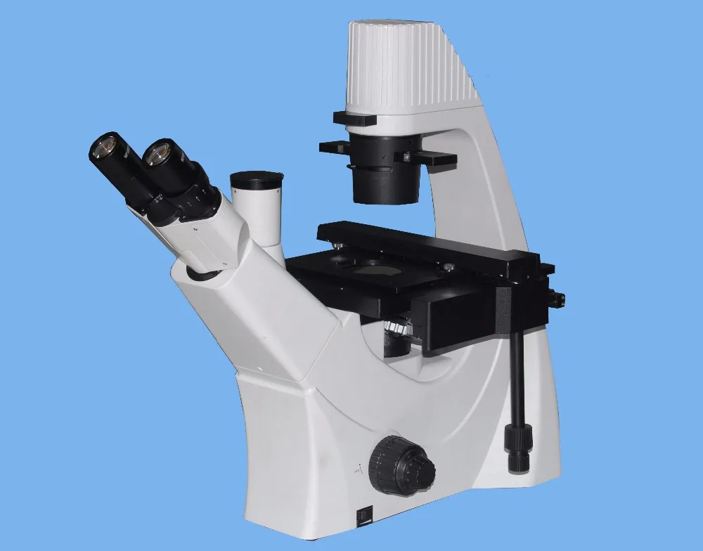 Phenix 40 400X Ttrinocular Microscope Professional Inverted Biological